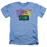 Back To The Future II Cafe 80s Men's 30/1 Heather 60 40 Poly Short-Sleeve T-Shirt
